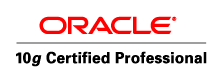 [ Oracle 10G Certified Professional logo ]