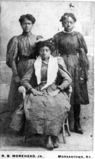 famous black women in history. Three Black Women (circa 1900)
